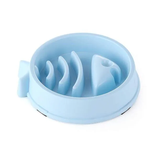 Happy Hunting Slow Feeder Pet Bowl - Assorted Colours