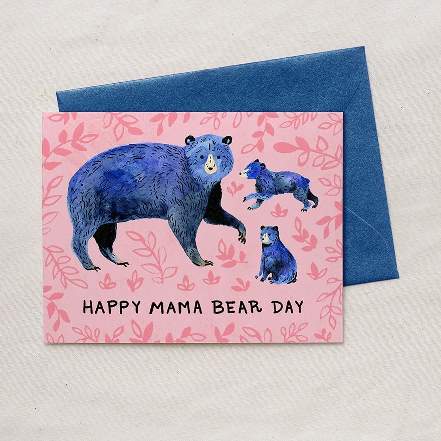 Happy Mama Bear Day Card