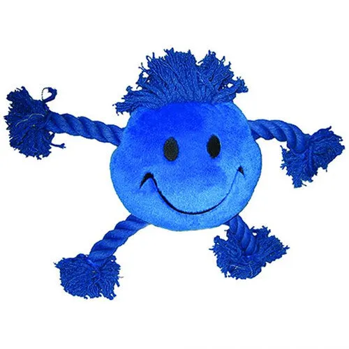 Happy Pet Happy Faces Blue Dog Toy