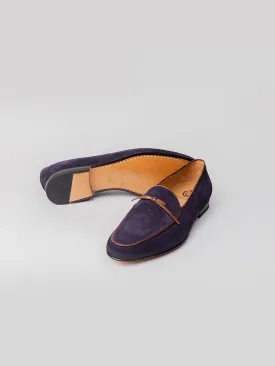 Haute Loafer  - Navy Suede