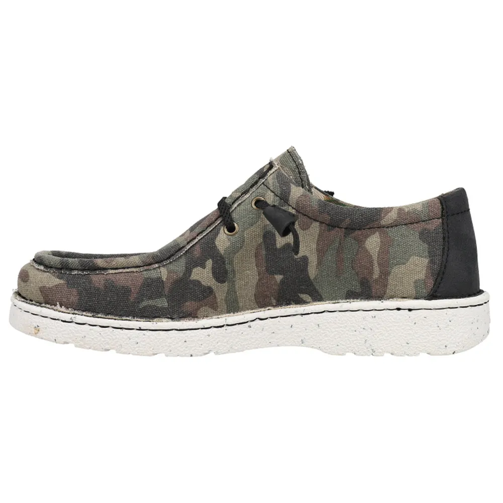 Hazer Camo Slip On Shoes