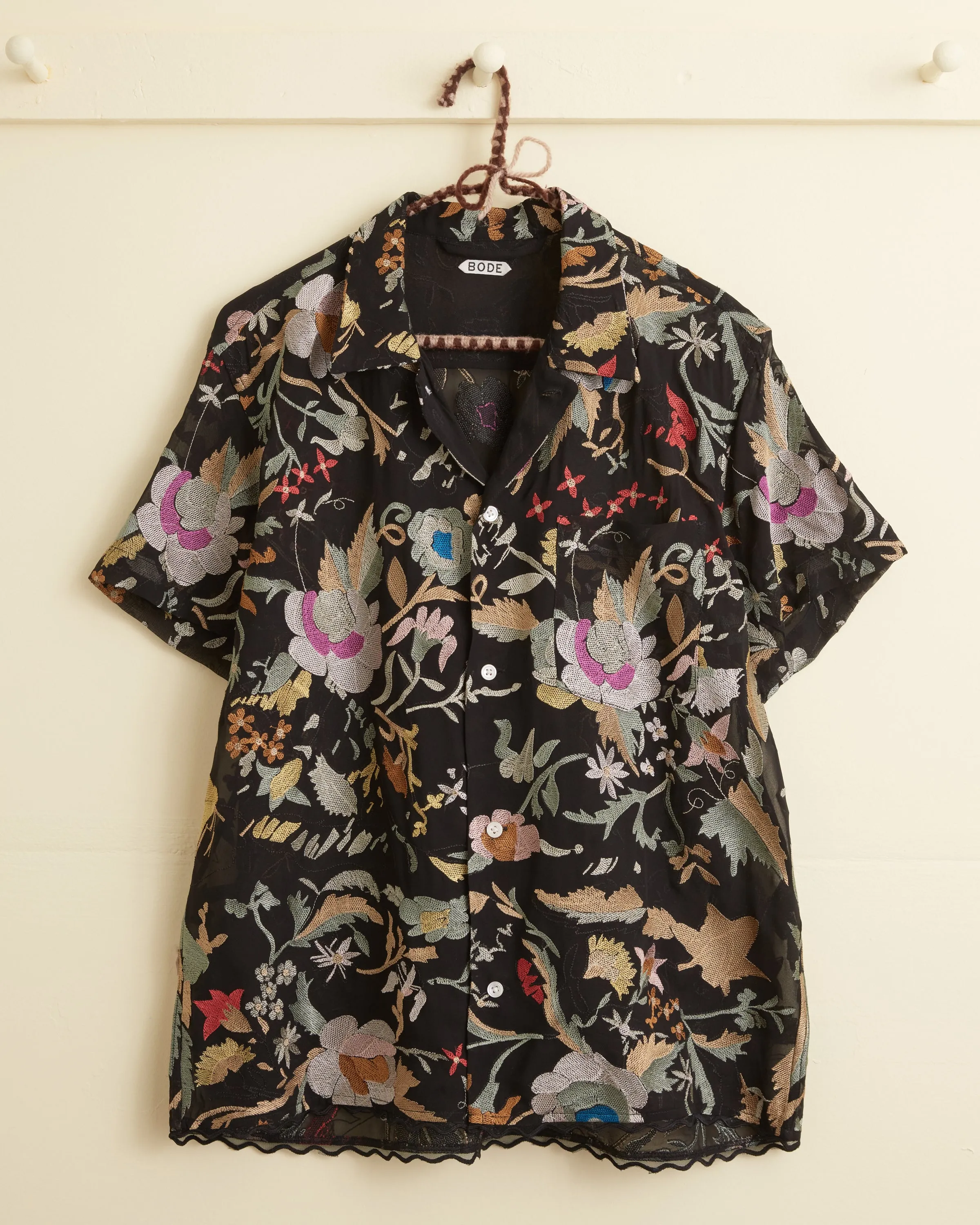 Heirloom Floral Short Sleeve Shirt