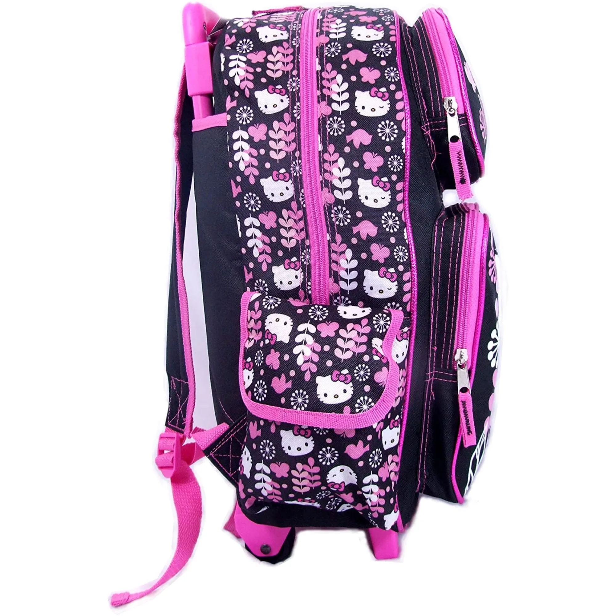 Hello Kitty Backpack Rolling Small 12 inch (Plants)