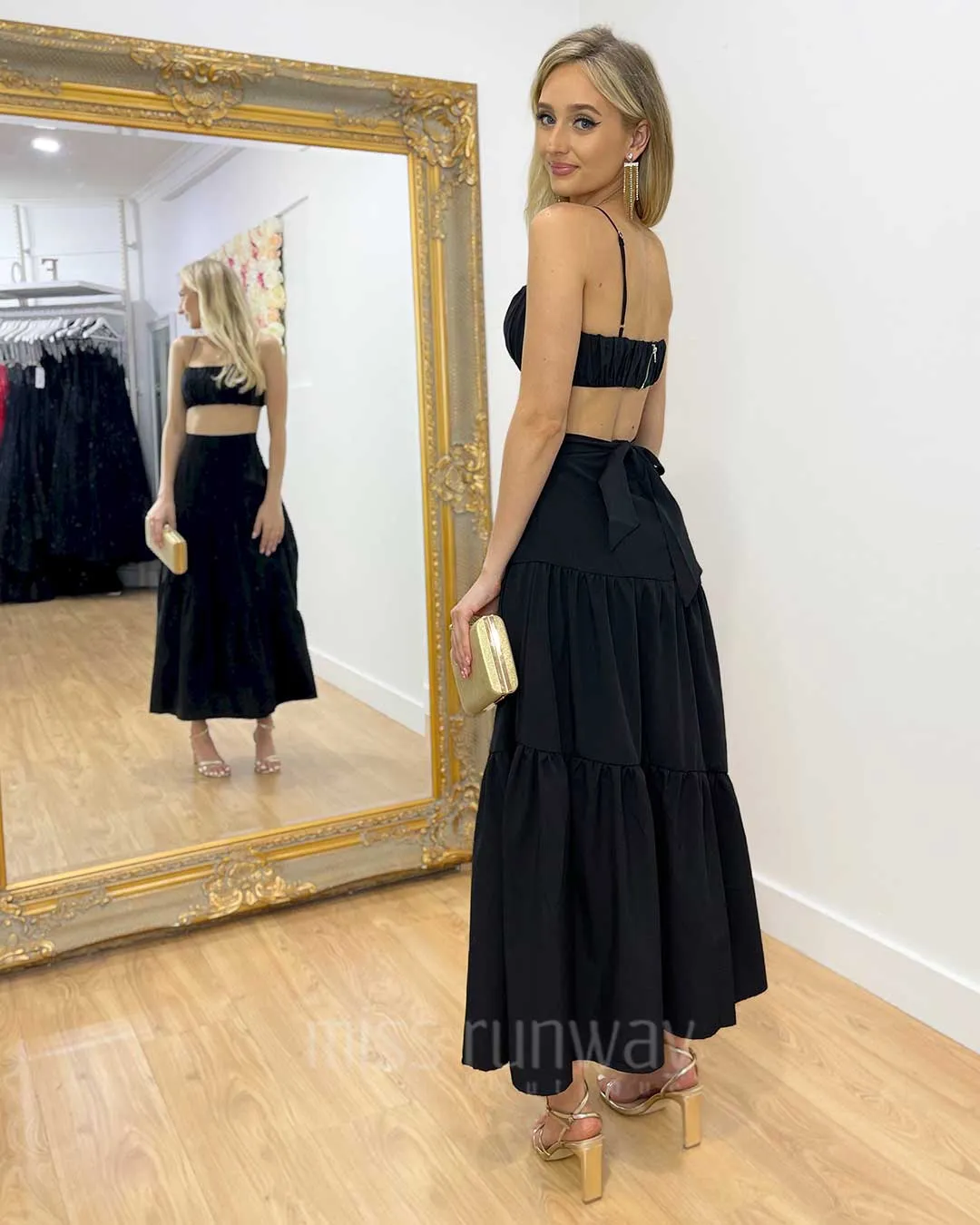 Heloise Maxi Skirt - Black