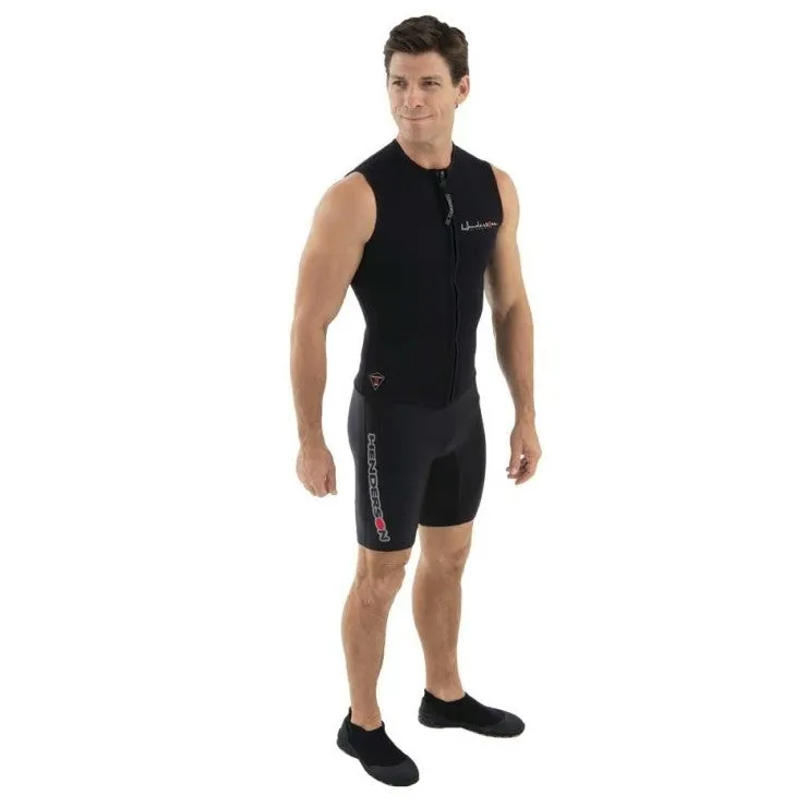 Henderson Man 3mm Thermoprene Zipper Vest Scuba Diving Wetsuit