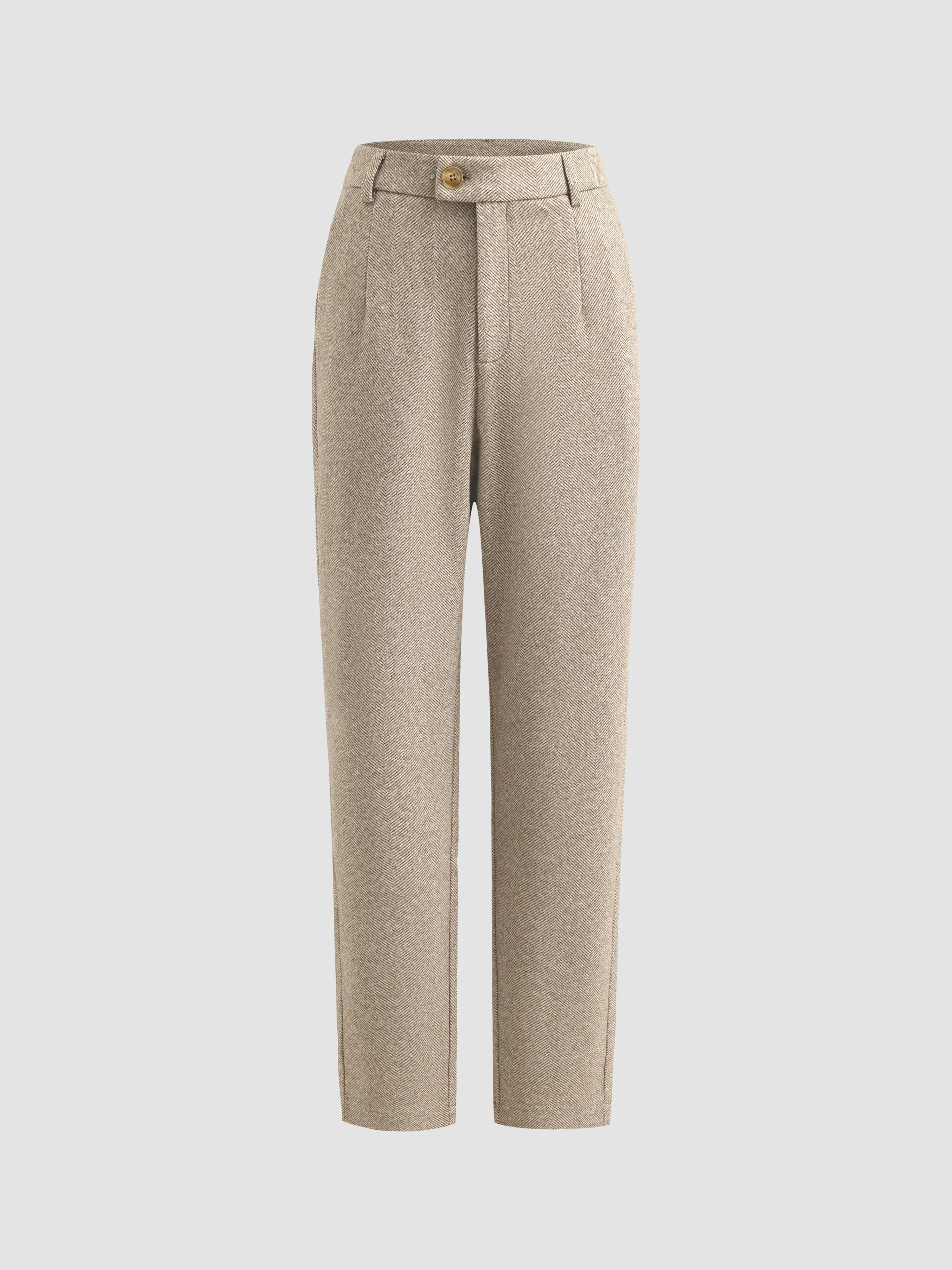 Herringbone Pencil Pants