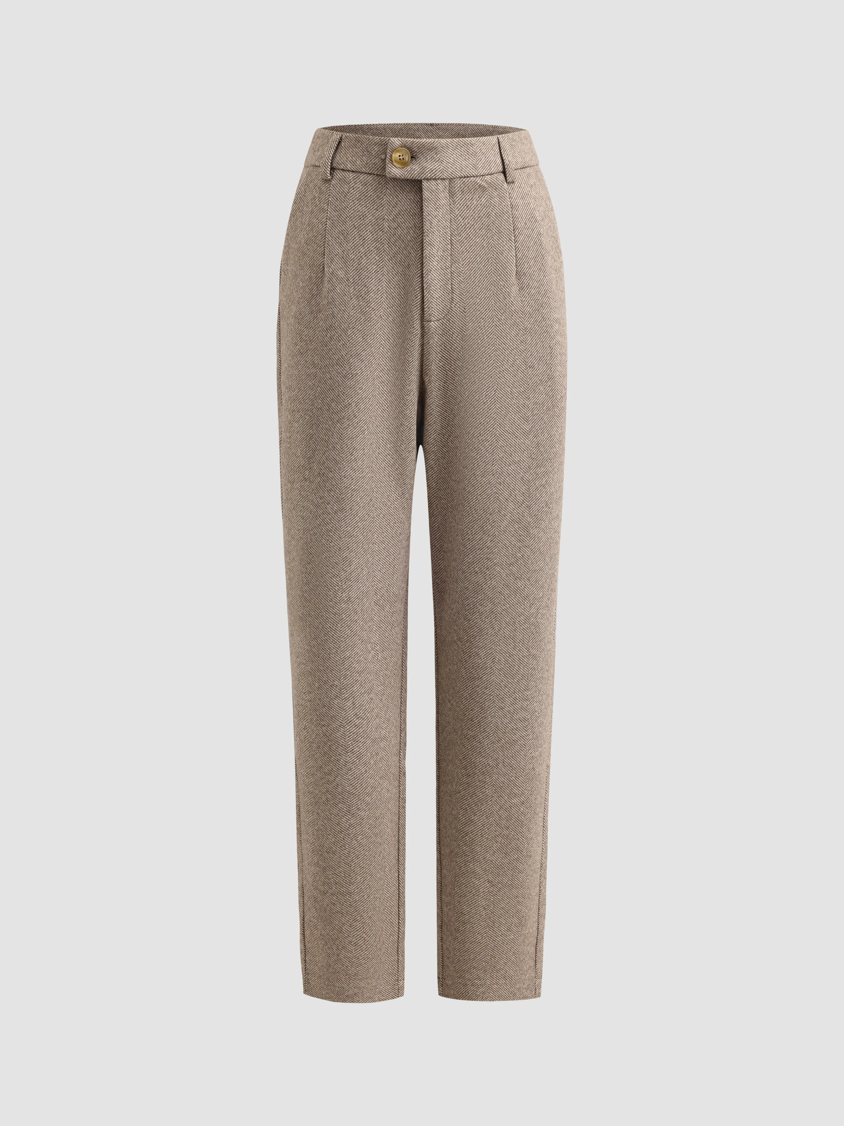 Herringbone Pencil Pants