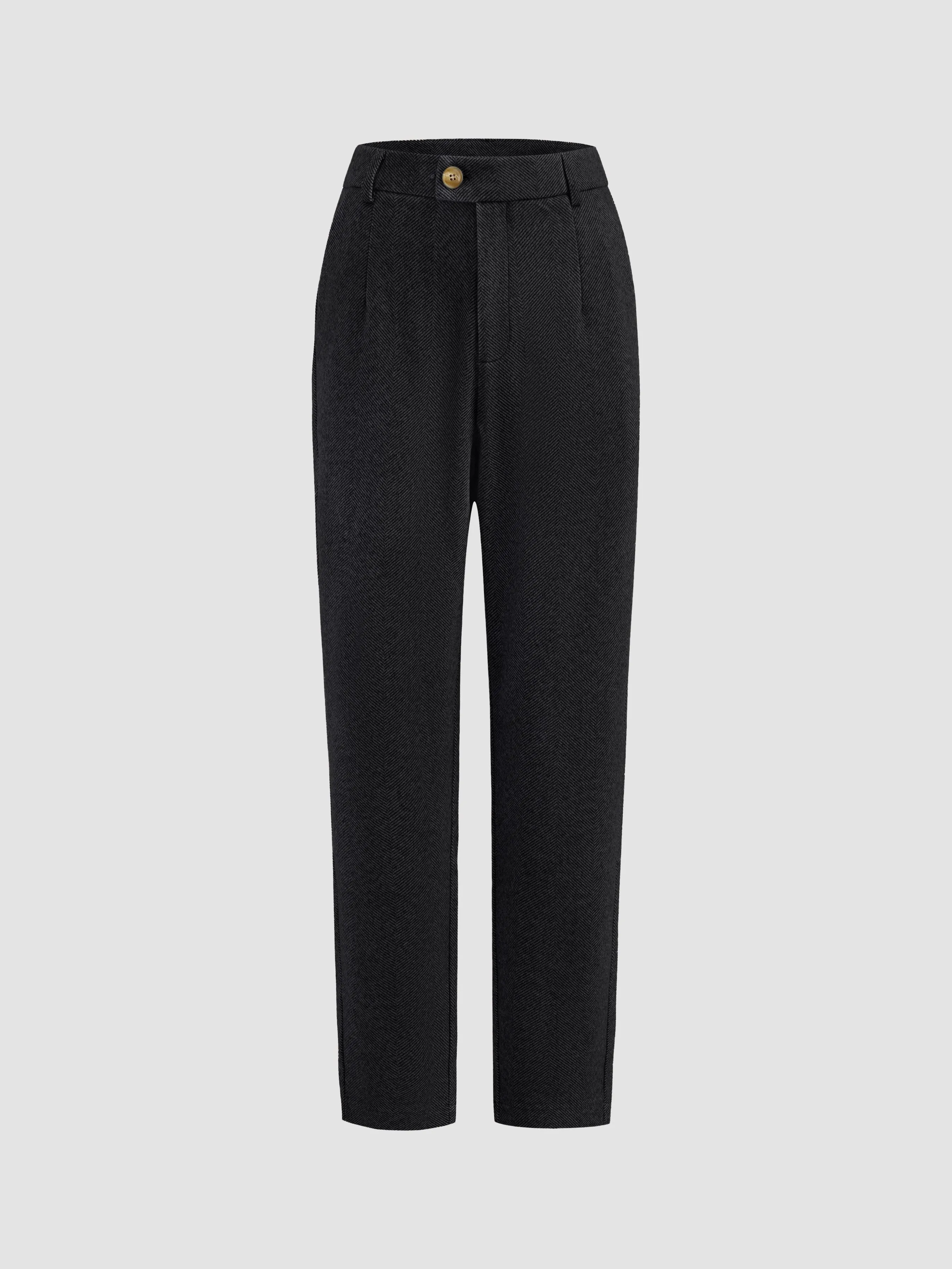 Herringbone Pencil Pants