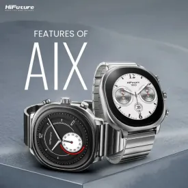 HiFuture Aix Luxury Stainless Steel Smart Calling Watch