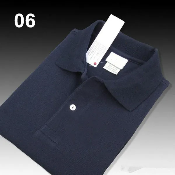 High Quality Crocodile Polo Shirt Men Solid Cotton Shorts Polo Summer Casual Polo Homme T-shirts Mens Polos Shirts Poloshirt SS01