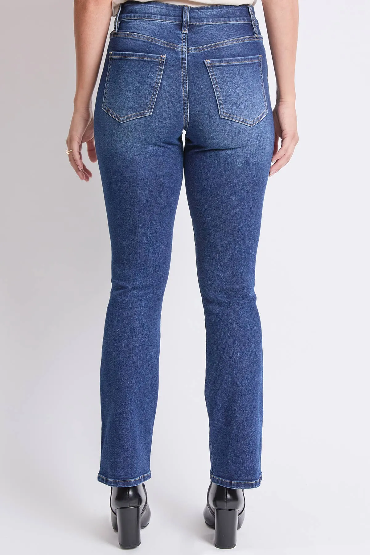 High Rise Slim Bootcut Jeans