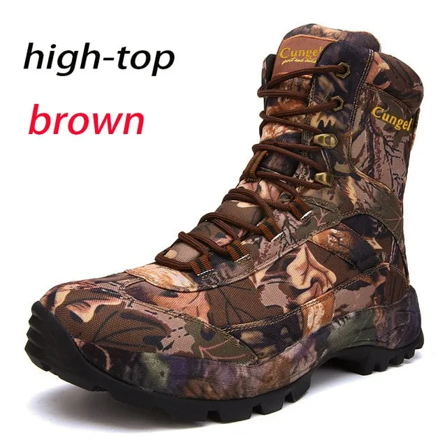 Hiking Shoes Professional Waterproof Hiking Boots breathable travel shoes Outdoor Mountain Climbing hunting boots