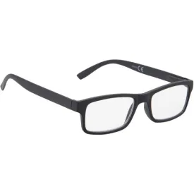 Hillman Magnifeye Retro Glasses Black  1.5