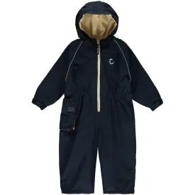 Hippychick Toddler All-In-One Waterproof Fleece Lined Suit (Midnight Blue)