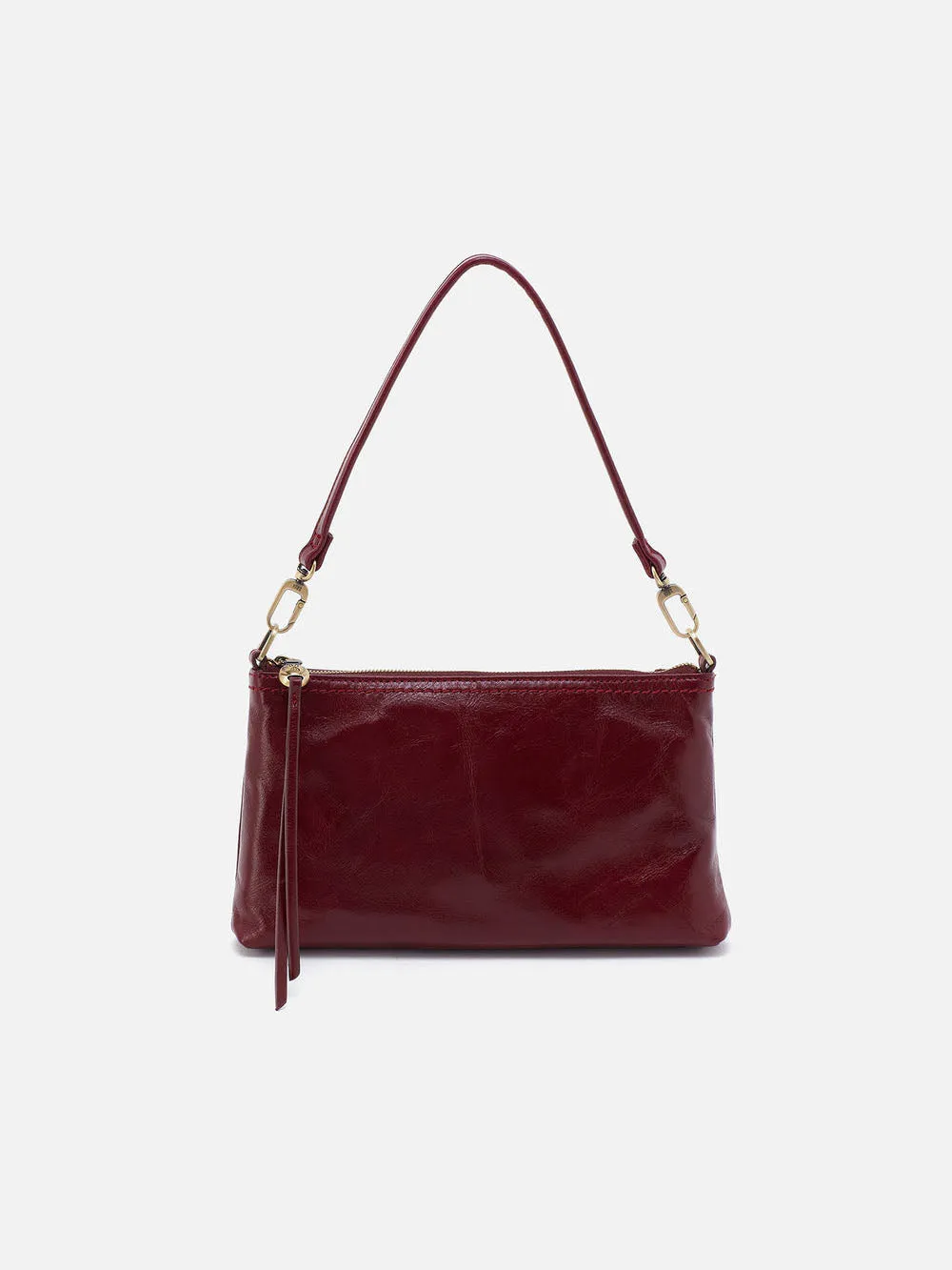 HOBO Darcy Crossbody: Polished Leather