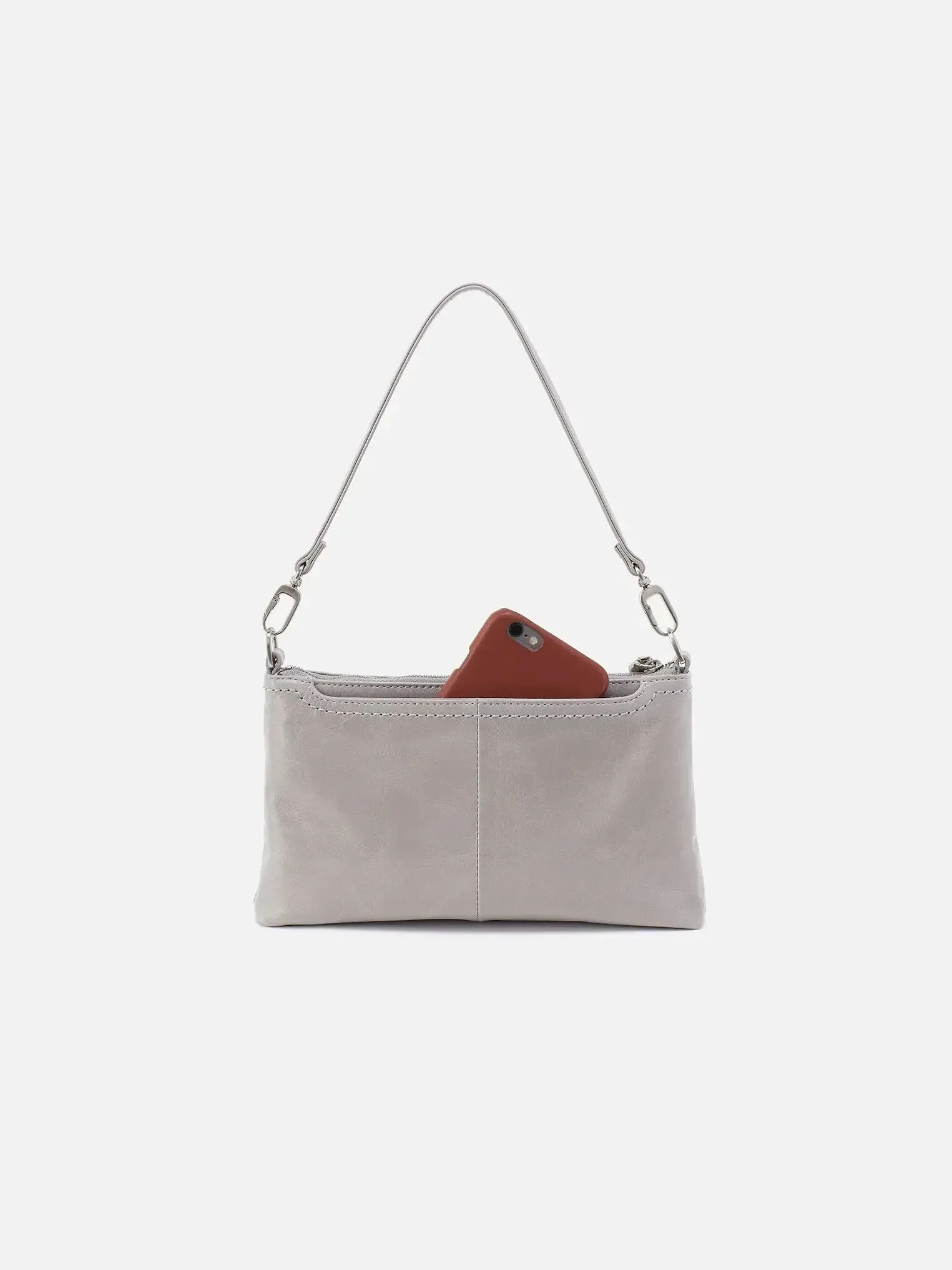 HOBO Darcy Crossbody: Polished Leather