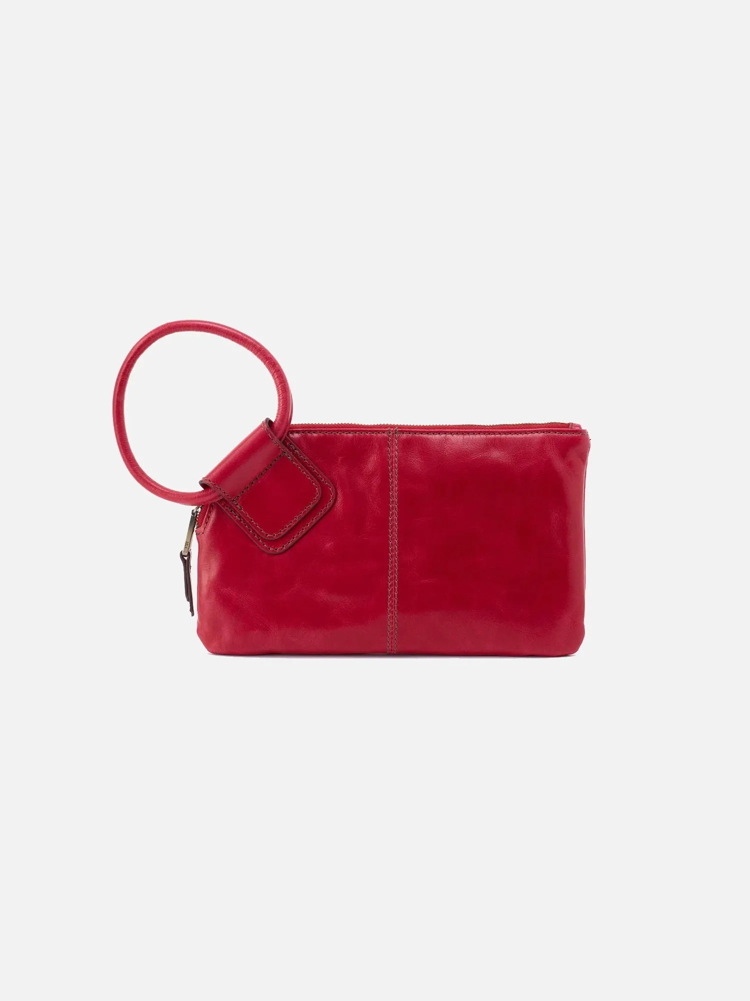 HOBO Sable Wristlet: Polished Leather