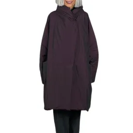 HOODED A-LINE PUFFER COAT