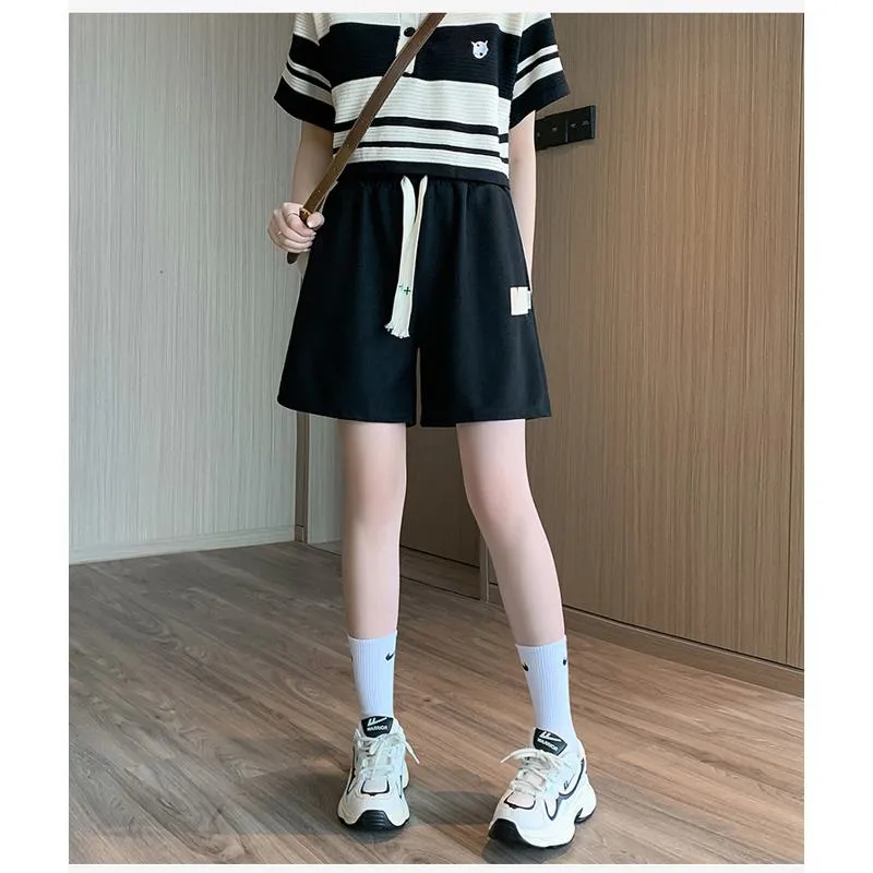 Houndstooth Thin Casual Sports Shorts