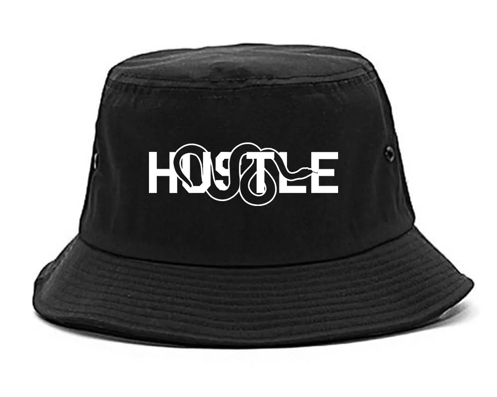 Hustle Snake Mens Bucket Hat