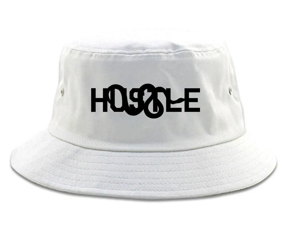 Hustle Snake Mens Bucket Hat