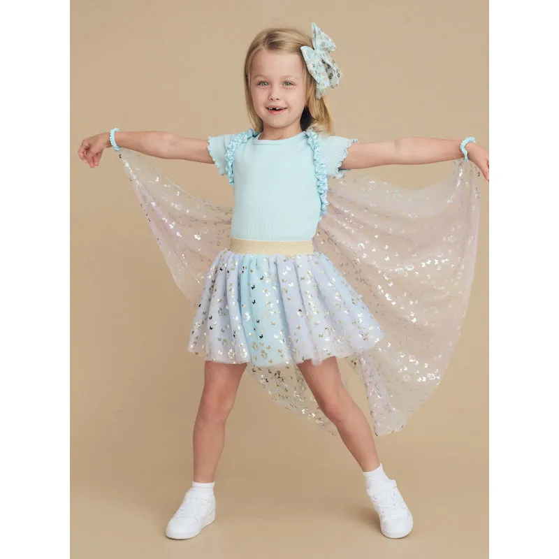 Huxbaby Butterfly Unicorn Tulle Skirt