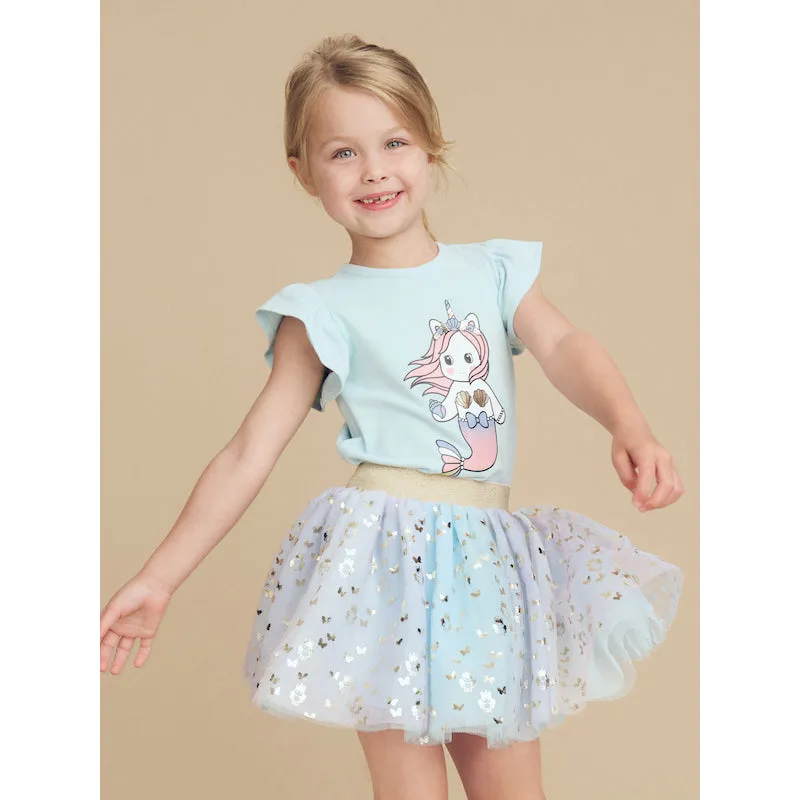 Huxbaby Butterfly Unicorn Tulle Skirt