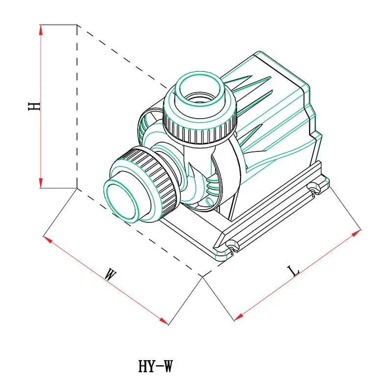 HY-12500 Water Blaster Pump - Reef Octopus