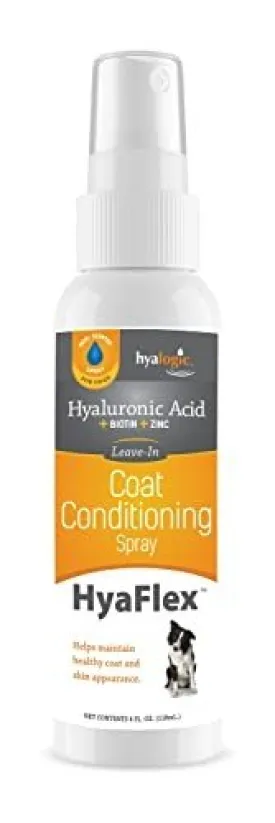 Hyalogic Coat Conditioning Spray for Dogs and Cats 4 oz Spray