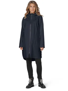 Ilse Jacobsen T Rain128 Raincoat Dark Indigo 660