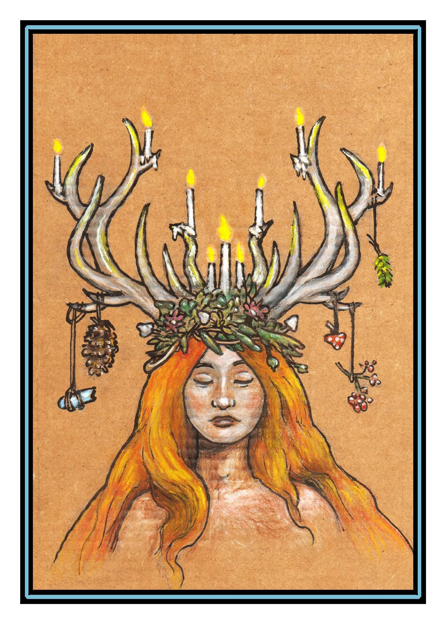 Imbolc Greeting Card