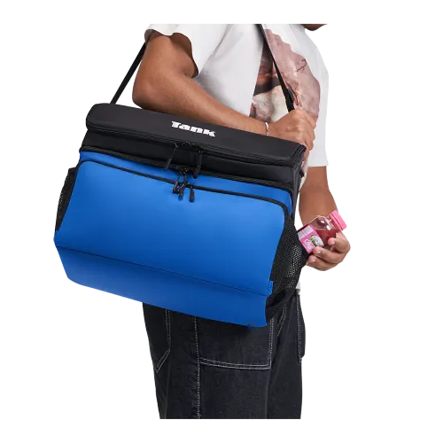 Insulated Thermal Bag 30 L Blue & Black