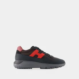 Interactive3 Sneakers - Hogan - Leather - Black