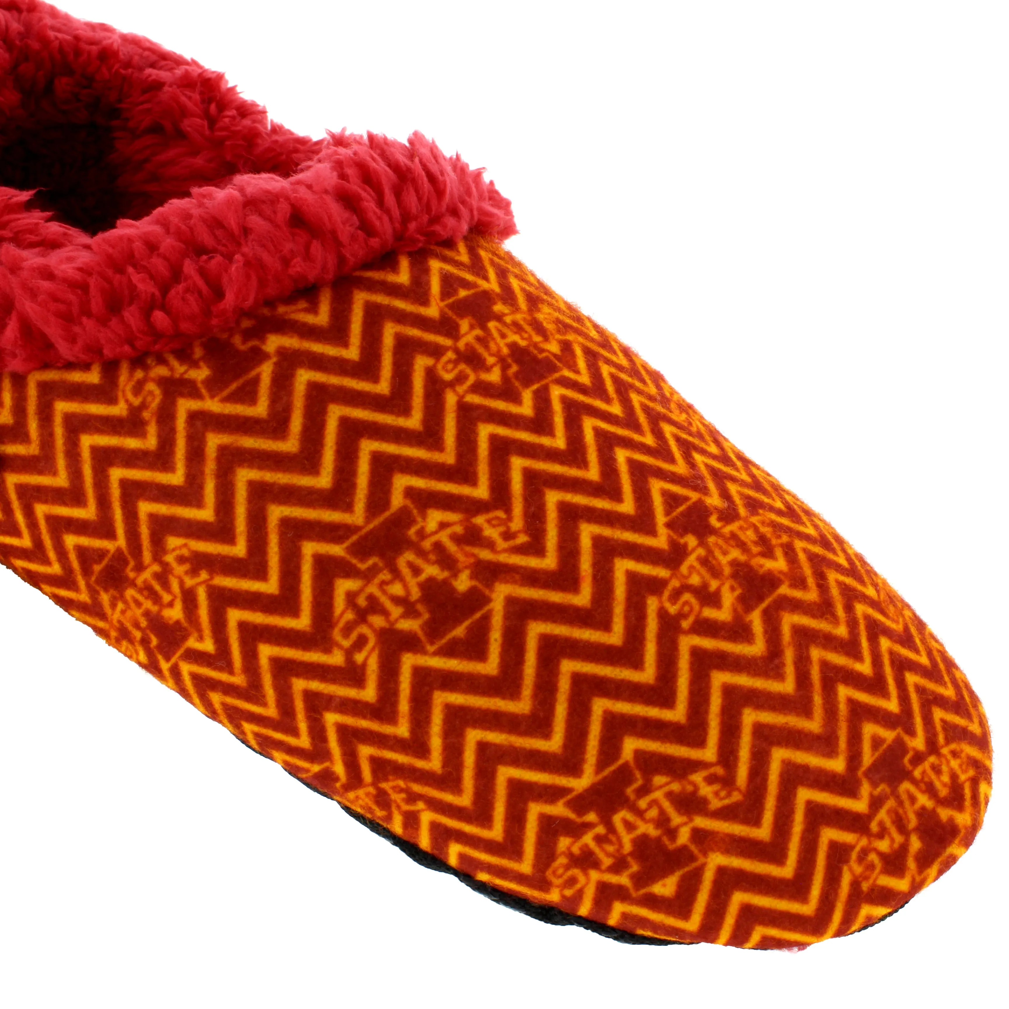 Iowa State Cyclones Chevron Slip On Slippers