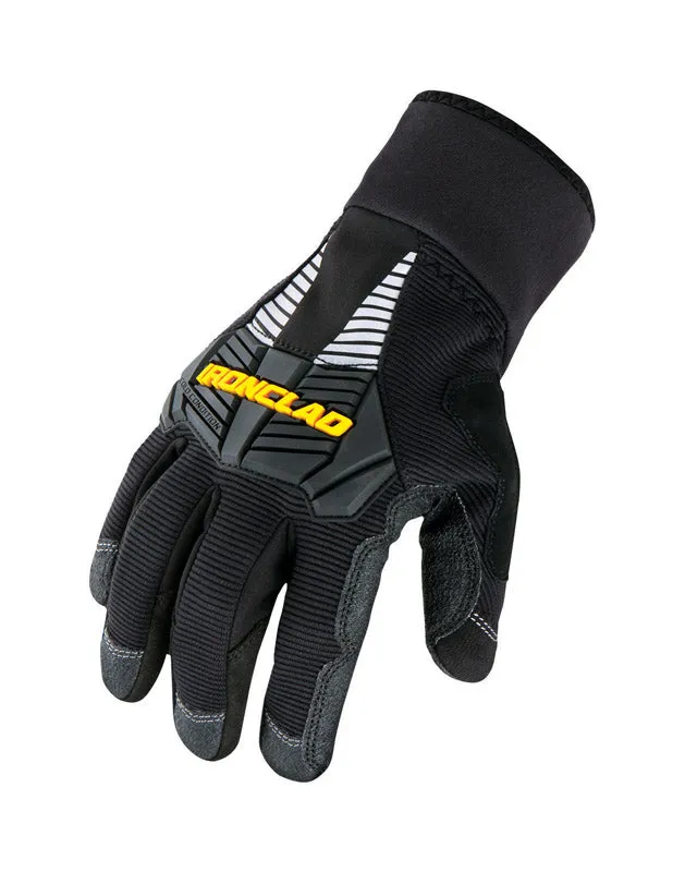 Ironclad M Synthetic Leather Cold Weather Black Gloves