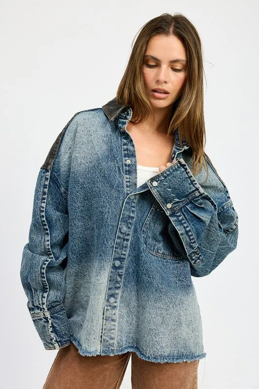 JAY OVERSIZED DENIM JACKET