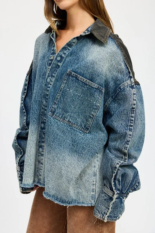 JAY OVERSIZED DENIM JACKET