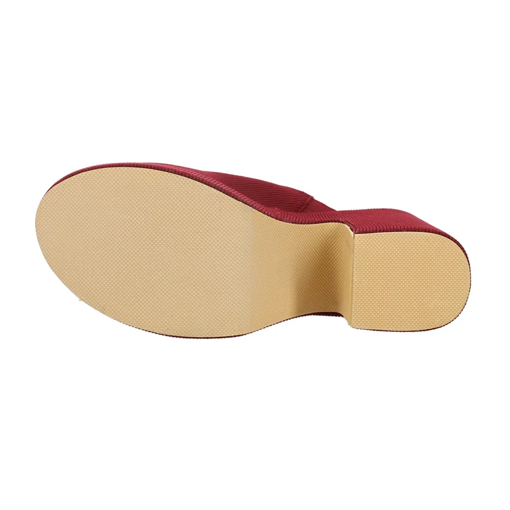 Jayde Platform Mule Clogs