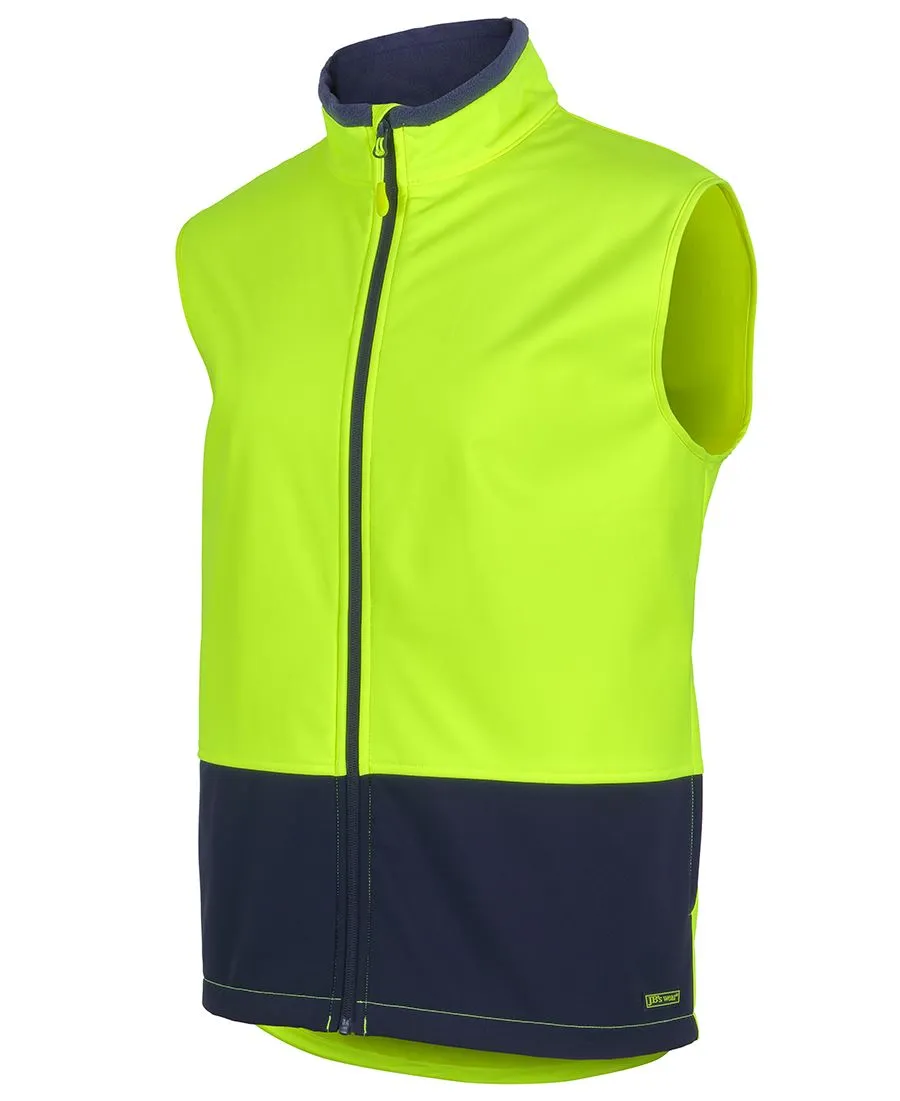 JB's Hi Vis Three Layer Softshell Vest - 6HWV