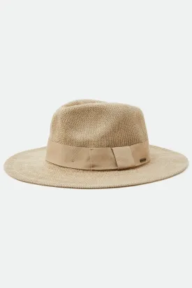 Joanna Knit Packable Hat - Light Khaki