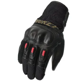 Joe Rocket Seeker Mens Hybrid Gloves Black/Black