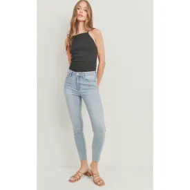 Just USA Mid Rise Scissor Cut Skinny Jean