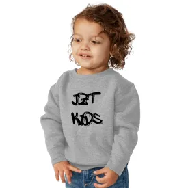 JZT KIDS Graffiti Drip Crew Neck Sweatshirt -Youth