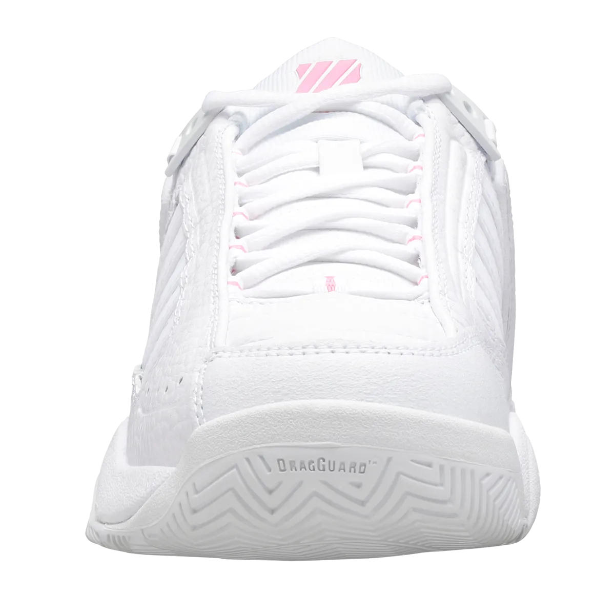 K-Swiss Women's Defier RS Tennis Shoes White Sachet Pink