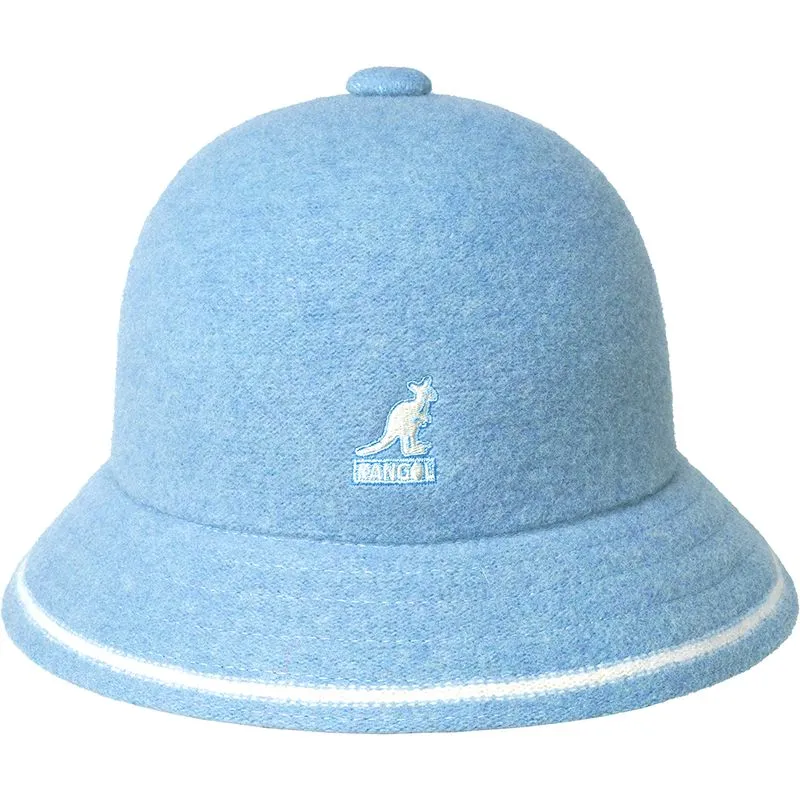 Kangol Stripe Casual Wool Bucket Hat