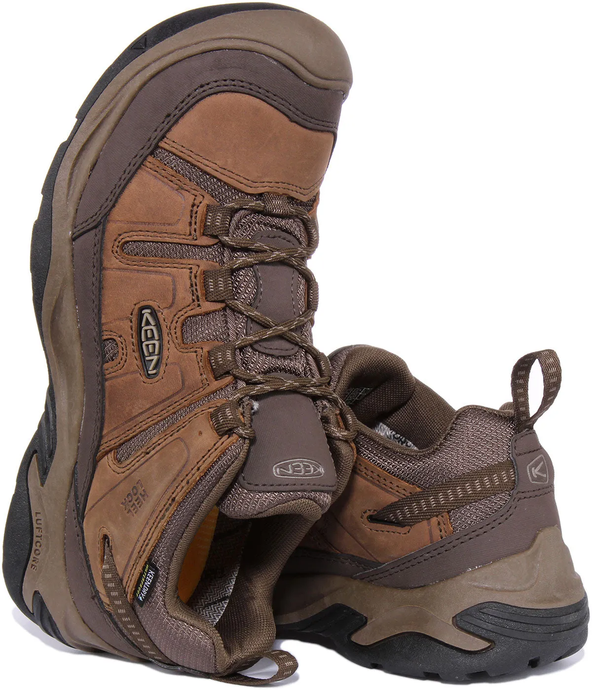 Keen Circadia Waterproof In Brown For Men