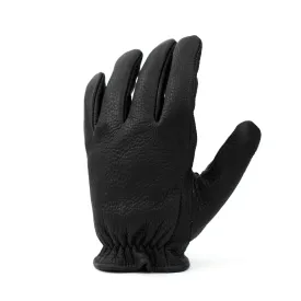 Kevlar Lined Leather Gloves - Black