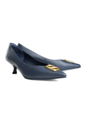 Khloe Heels - Evening Blue