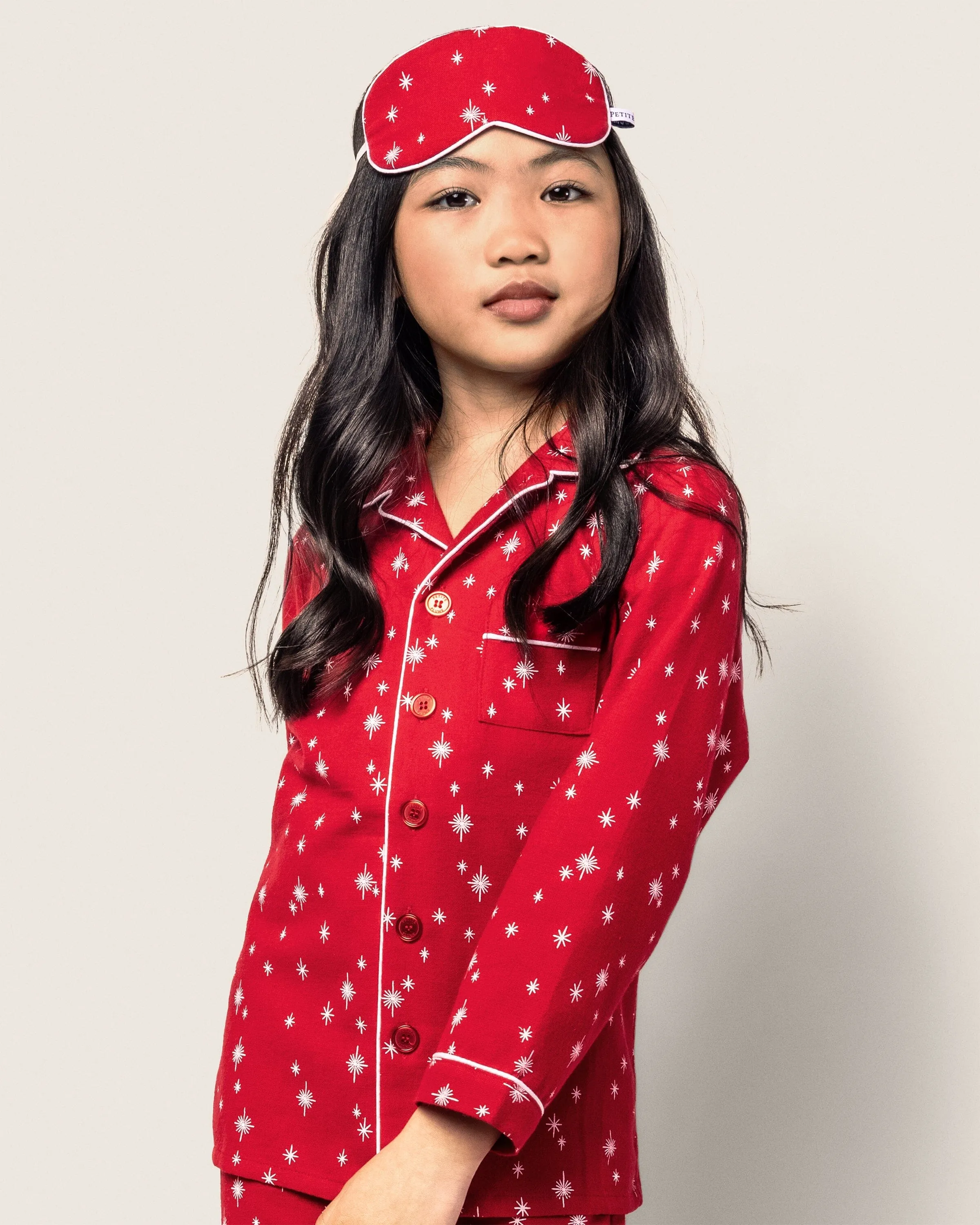 Kid's Flannel Pajama Set | Starry Night