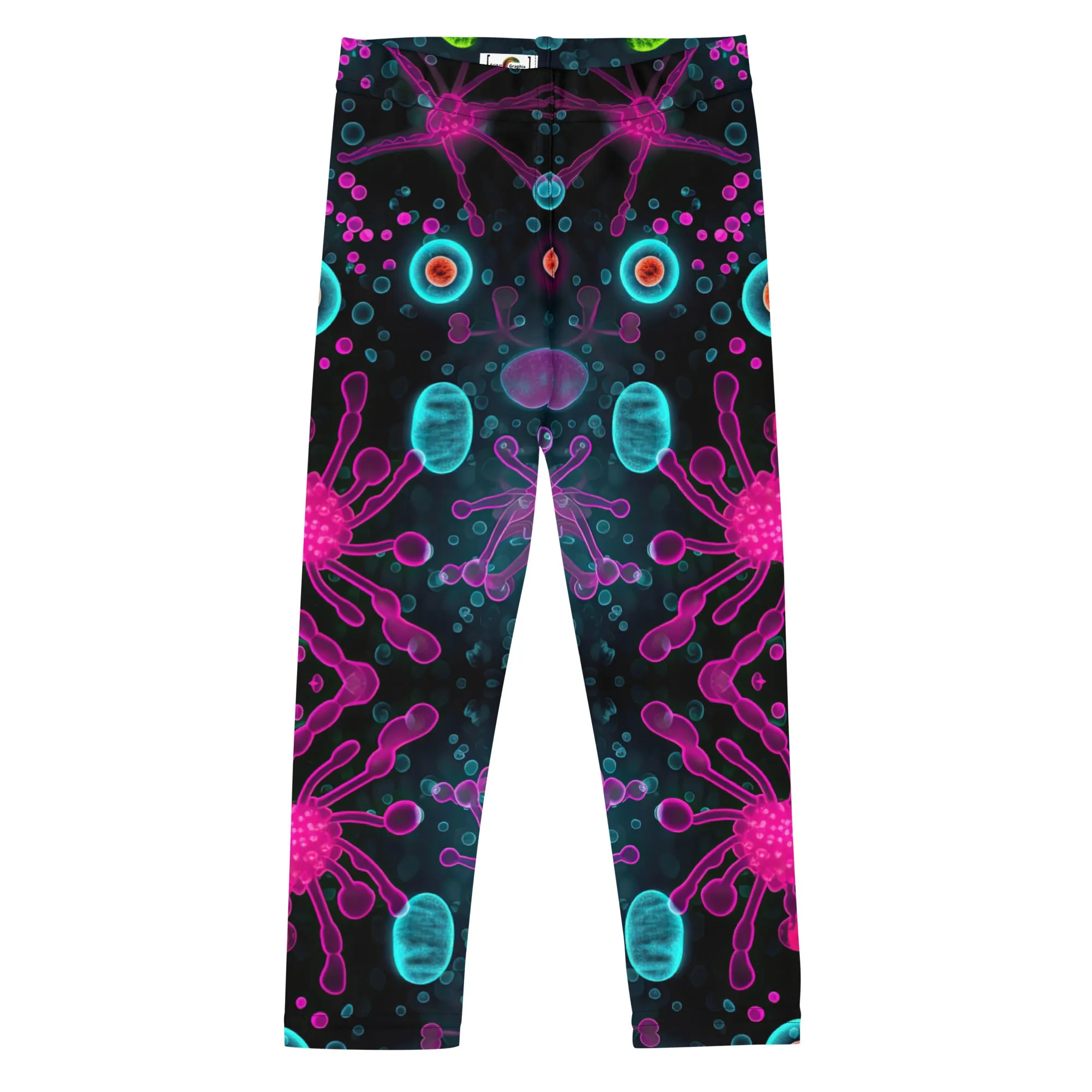 Kid's Leggings Bacteria Disco